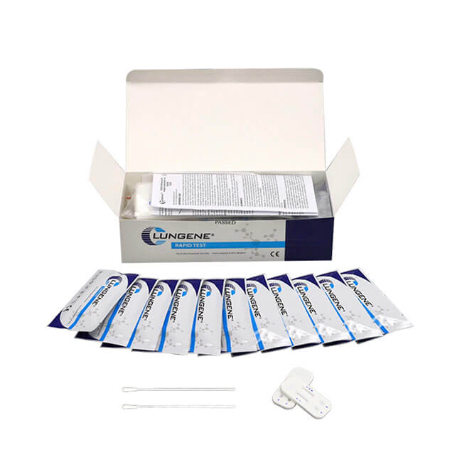 Colongne Covid-19 Antigen 인플루엔자 AB Rapid Test 콤보 카세트 CE 승인